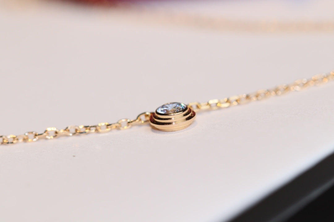 [⭐Hevara Jewelry]DAMOUR DIAMOND NECKLACE