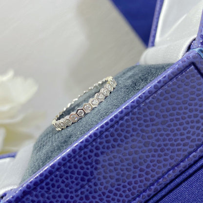 [⭐Hevara Jewelry]BEE LOVE DIAMOND PAVED SMALL RING