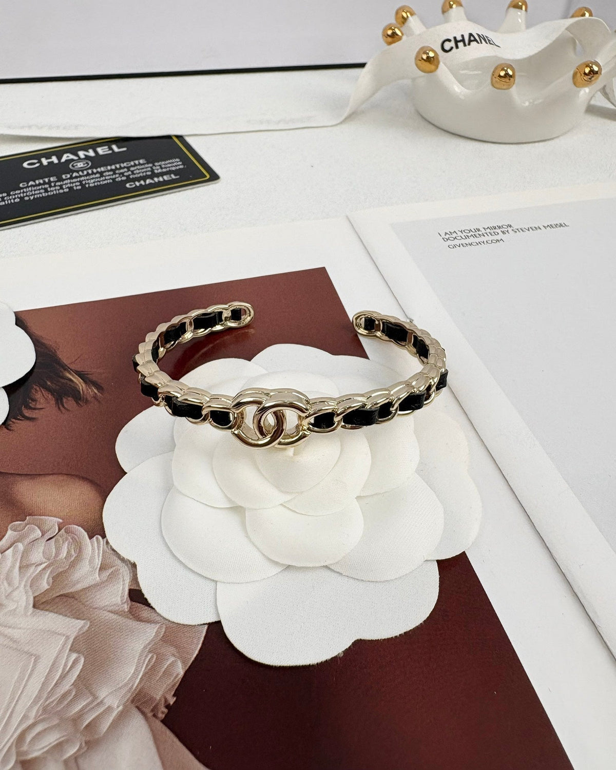 [⭐Hevara Jewelry]Double C Open Bangle