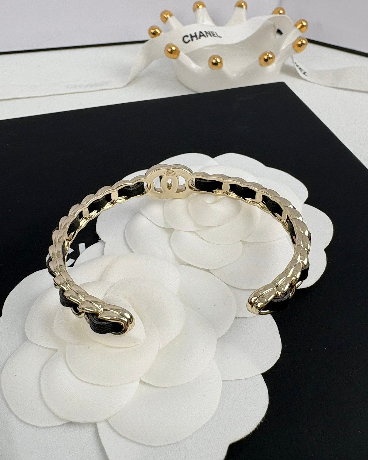 [⭐Hevara Jewelry]Double C Open Bangle