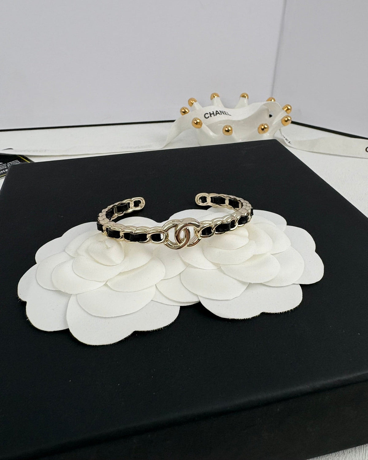 [⭐Hevara Jewelry]Double C Open Bangle