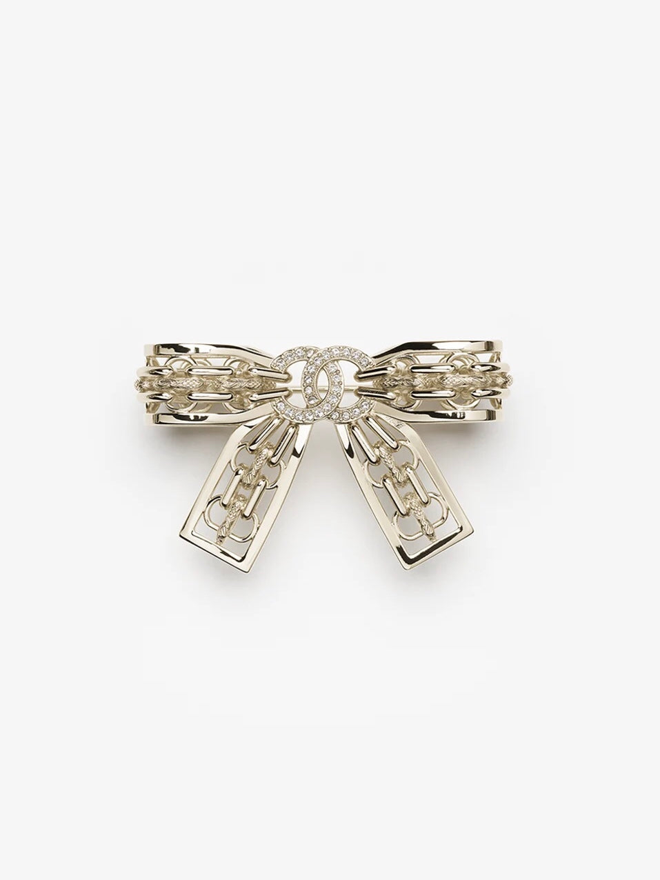 [⭐Hevara Jewelry]25K Hollow Bow Brooch