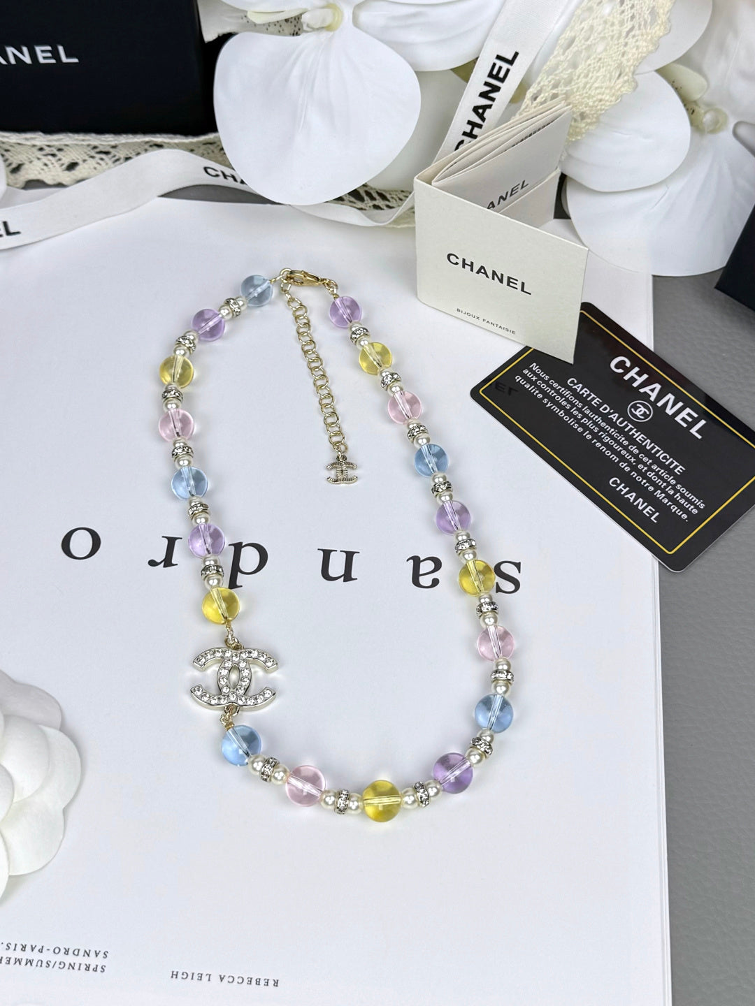 [⭐Hevara Jewelry]26C New Spring Collection Colorful Transparent Resin Necklace