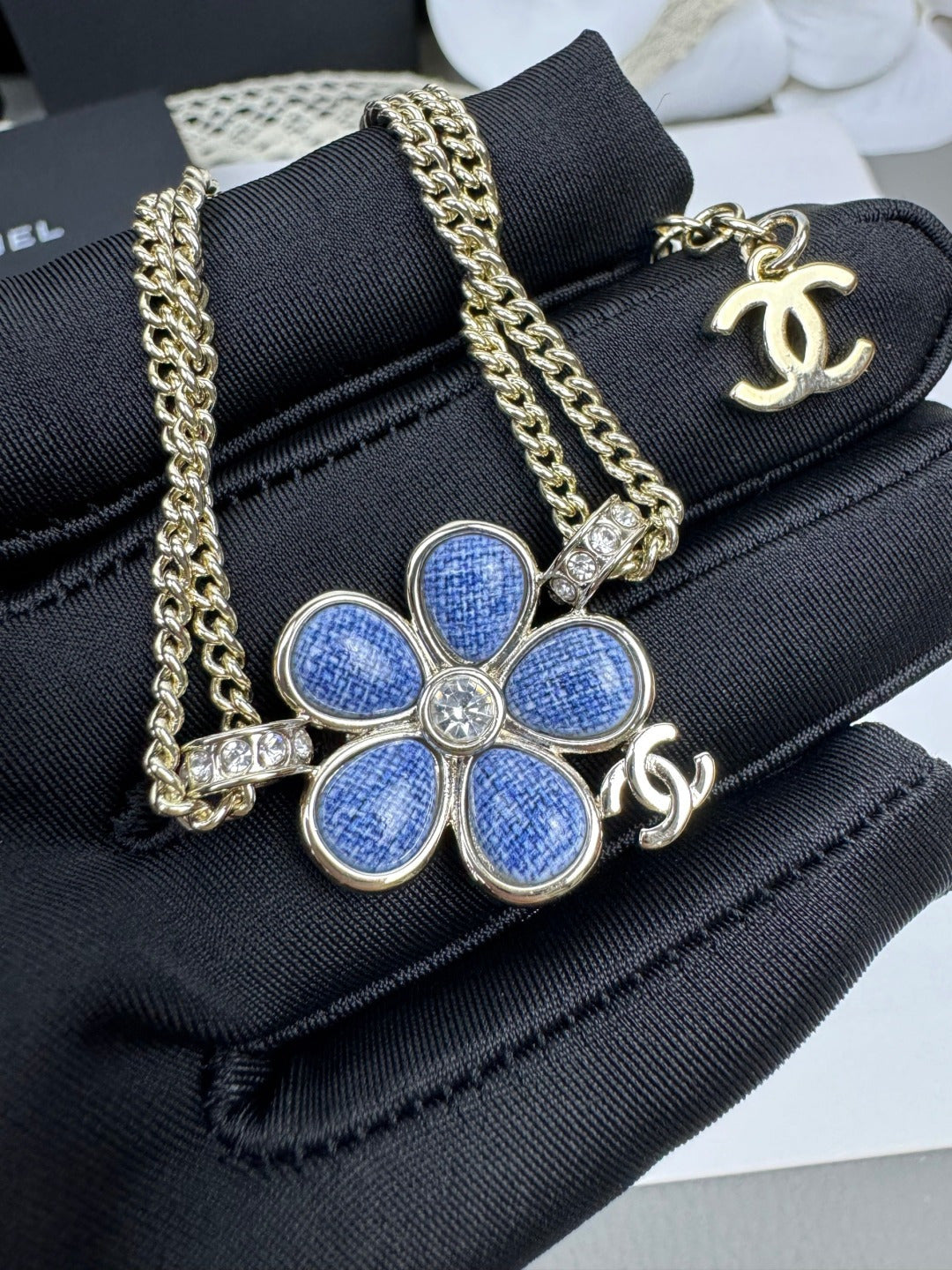 [⭐Hevara Jewelry]VOLTE New Blue Floral Double-Layer Bracelet