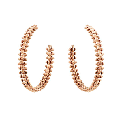 [⭐Hevara Jewelry]CLASH LARGE HOOP EARRINGS