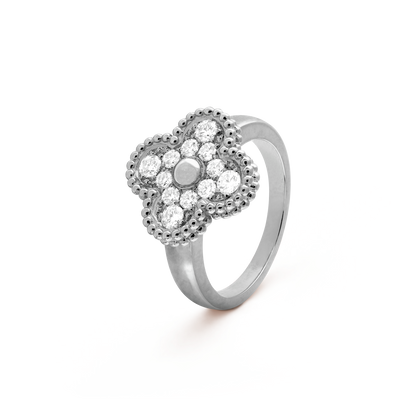 [⭐Hevara Jewelry]CLOVER DIAMOND RING