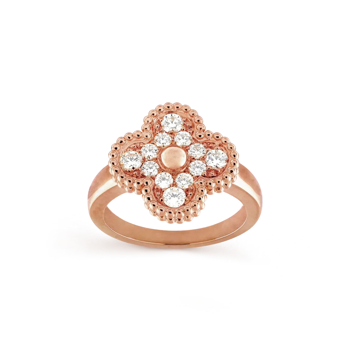 [⭐Hevara Jewelry]CLOVER DIAMOND RING