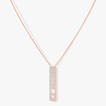 [⭐Hevara Jewelry]MY FIRST DIAMOND PAVED NECKLACE
