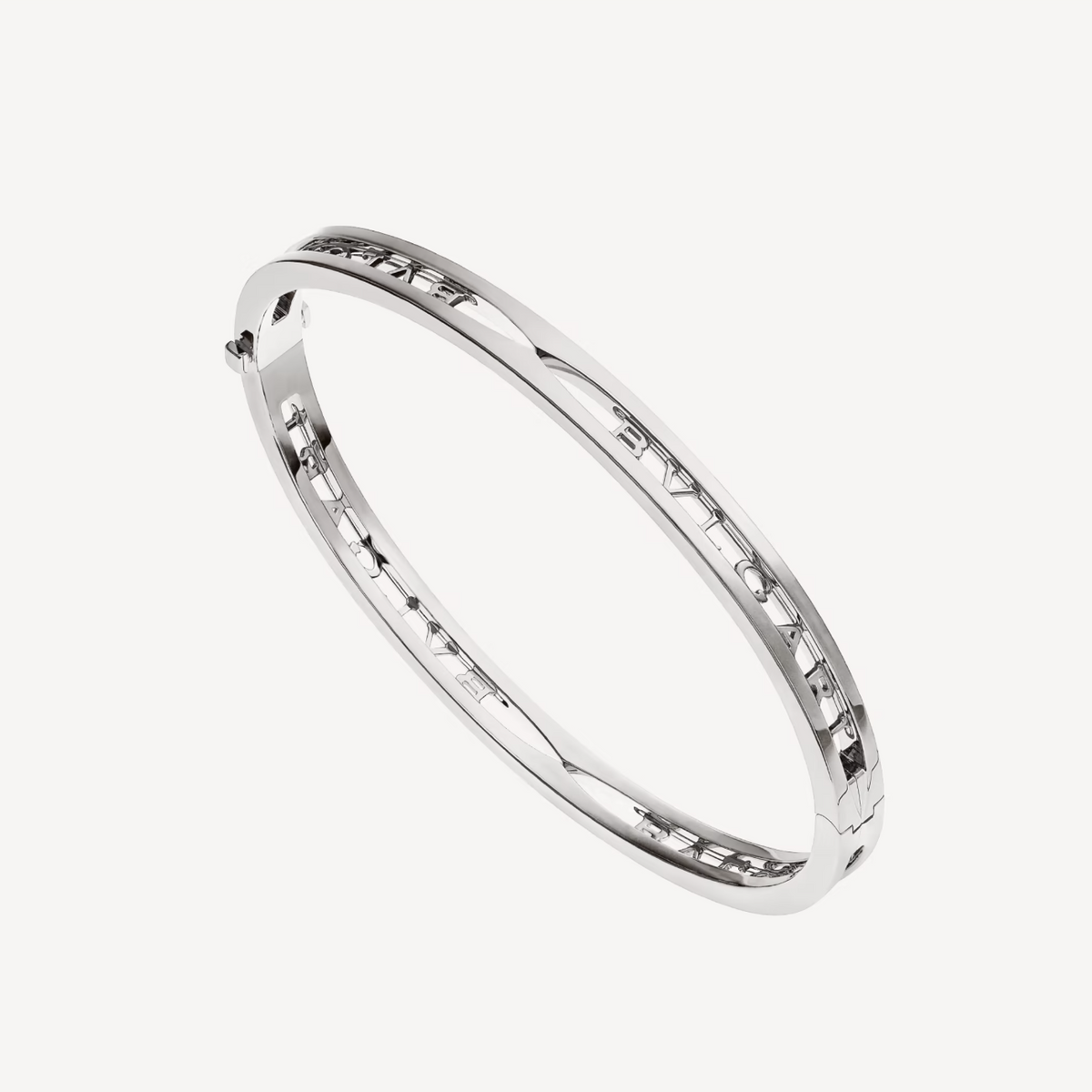[⭐Hevara Jewelry]ZERO 1 SPIRAL LOGO SILVER BRACELET