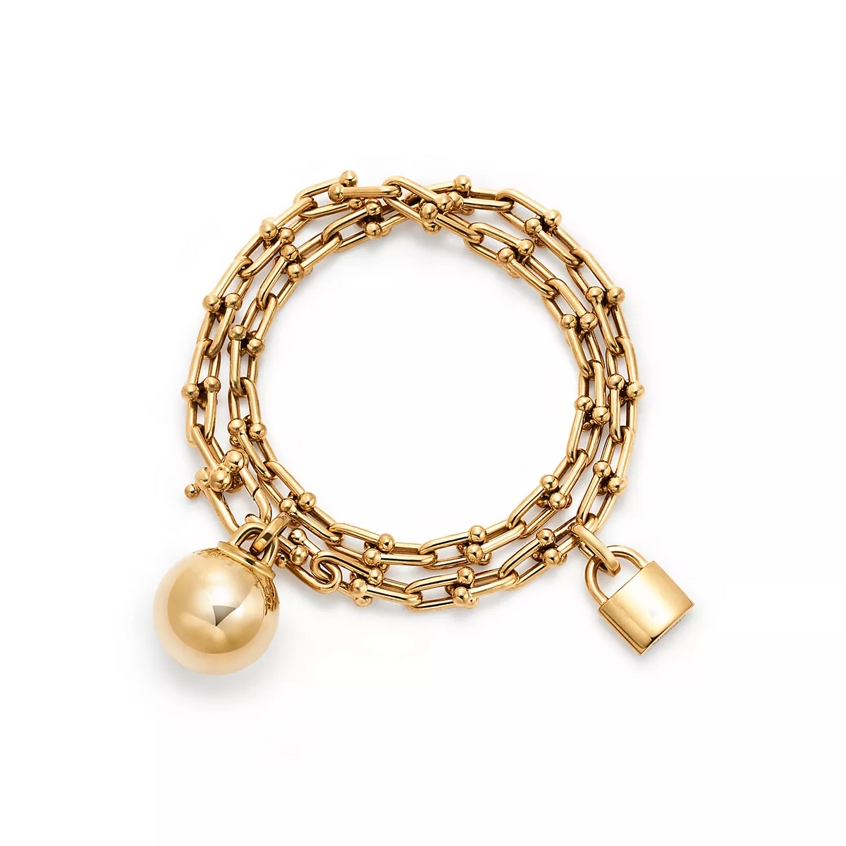 [Hevara Jewelry]HARDWEAR SMALL WRAP GOLD BRACELET
