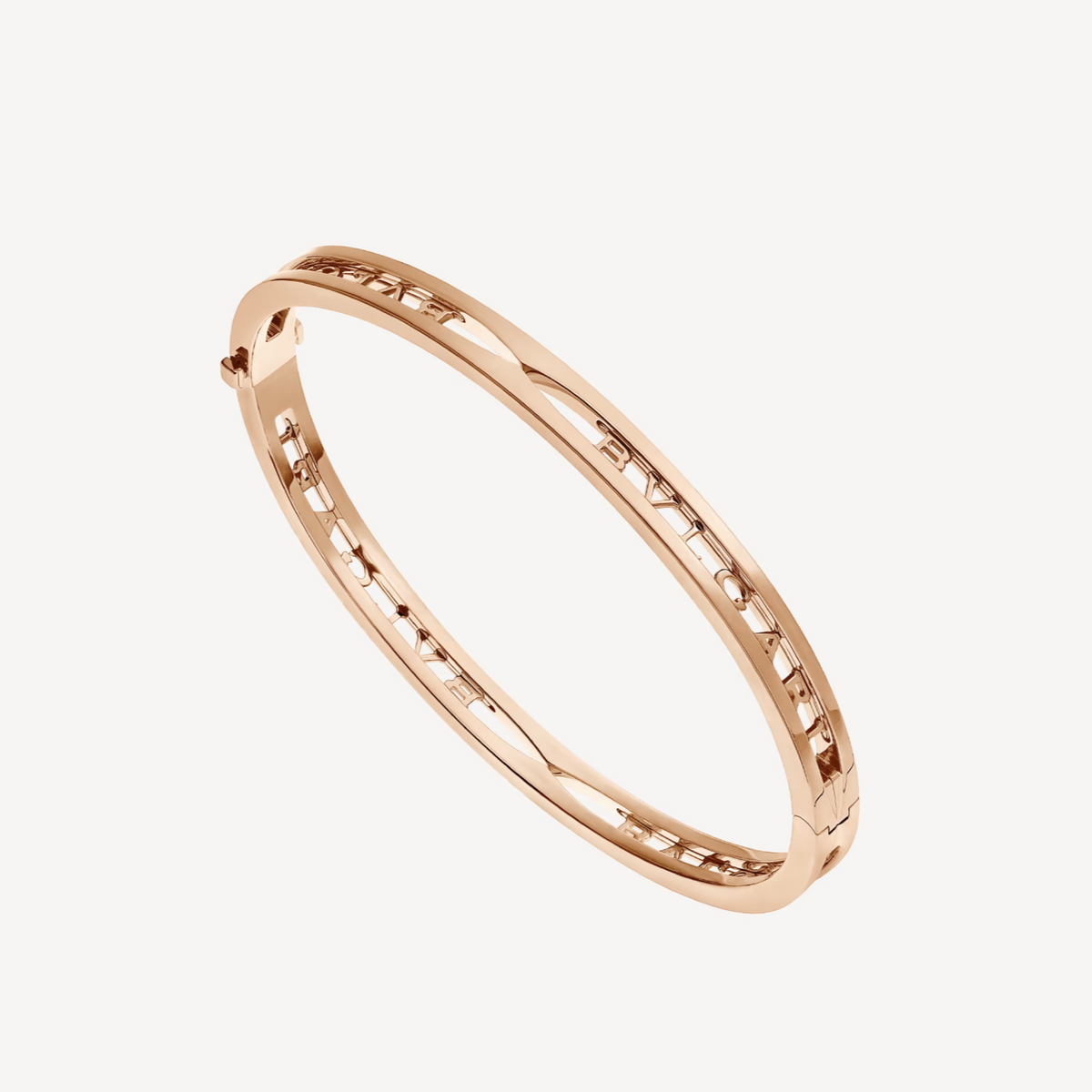 [⭐Hevara Jewelry]ZERO 1 SPIRAL LOGO PINK GOLD BRACELET