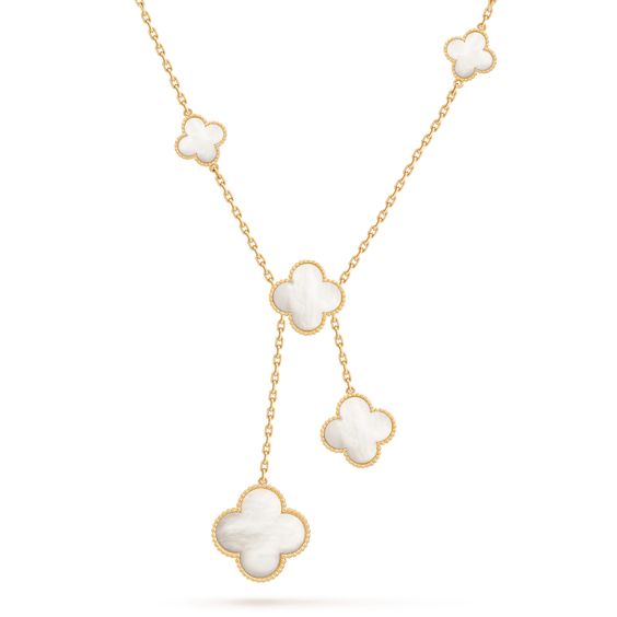 [⭐Hevara Jewelry]CLOVER MOTHER OF PEARL NECKLACE 6 MOTIF