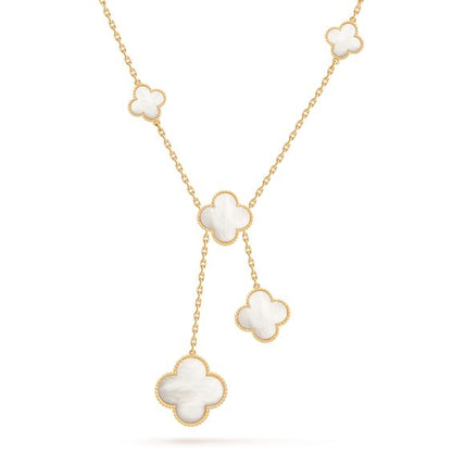 [⭐Hevara Jewelry]CLOVER MOTHER OF PEARL NECKLACE 6 MOTIF