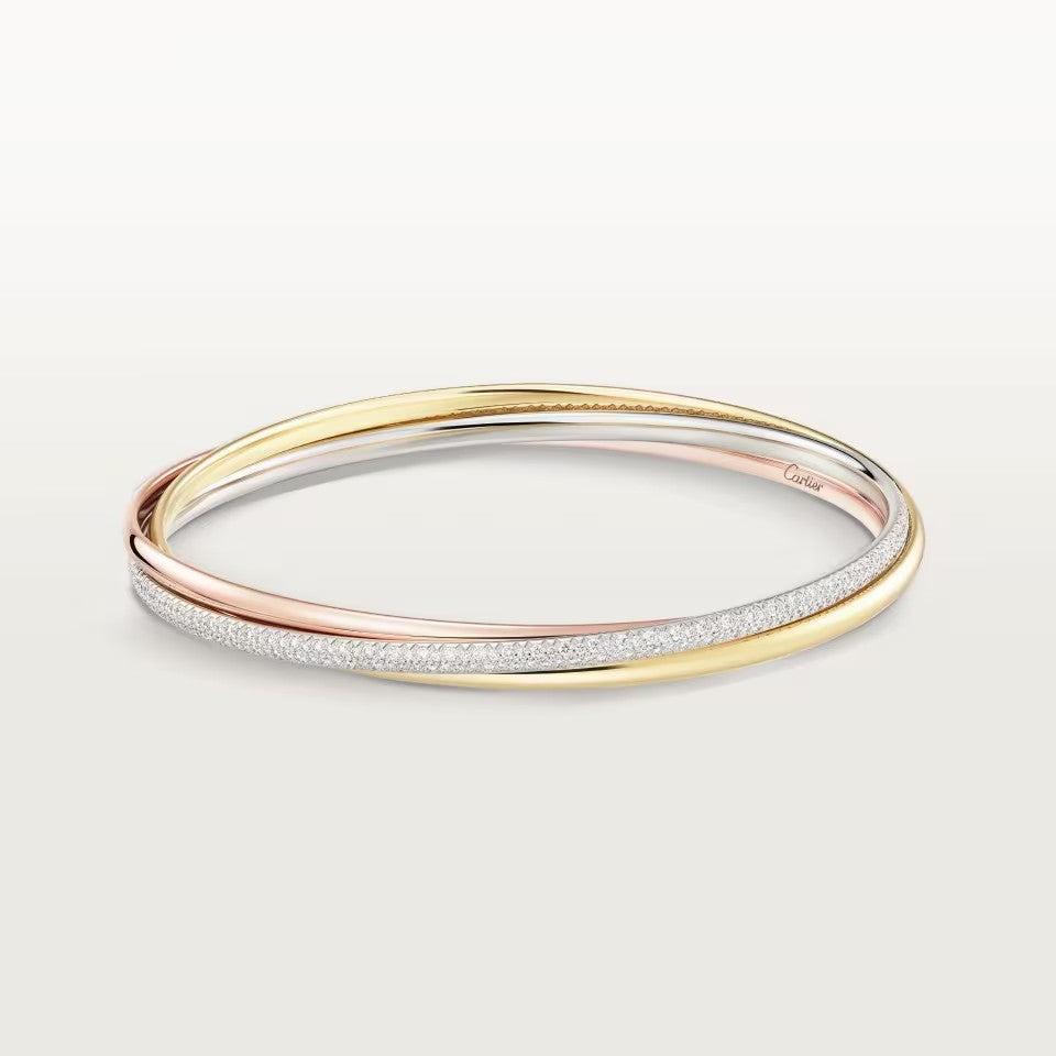 [⭐Hevara Jewelry]TRINITY 2.8MM SMALL BRACELET