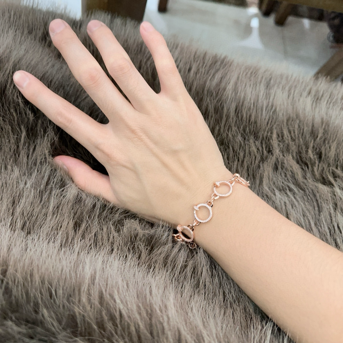[⭐Hevara Jewelry Jewelry] LOVE&JUSTE BRACELET DIAMONDS