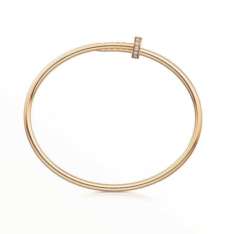 [⭐Hevara Jewelry]JUSTE BRACELET 2.5MM DIAMONDS