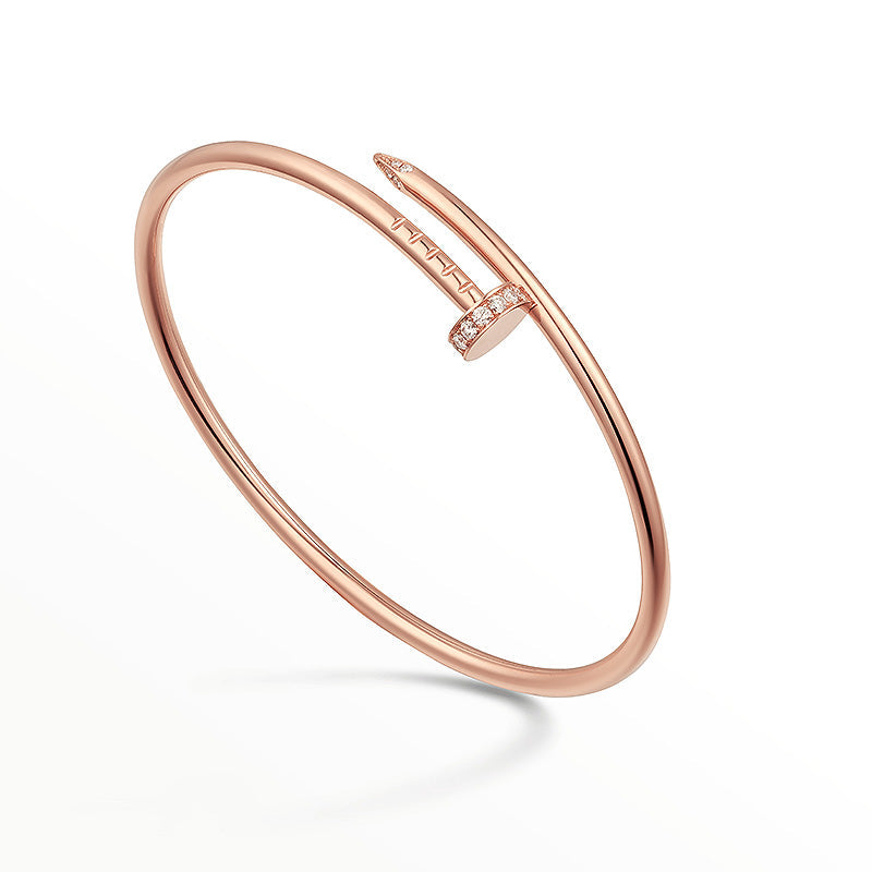 [⭐Hevara Jewelry]JUSTE BRACELET 2.5MM DIAMONDS