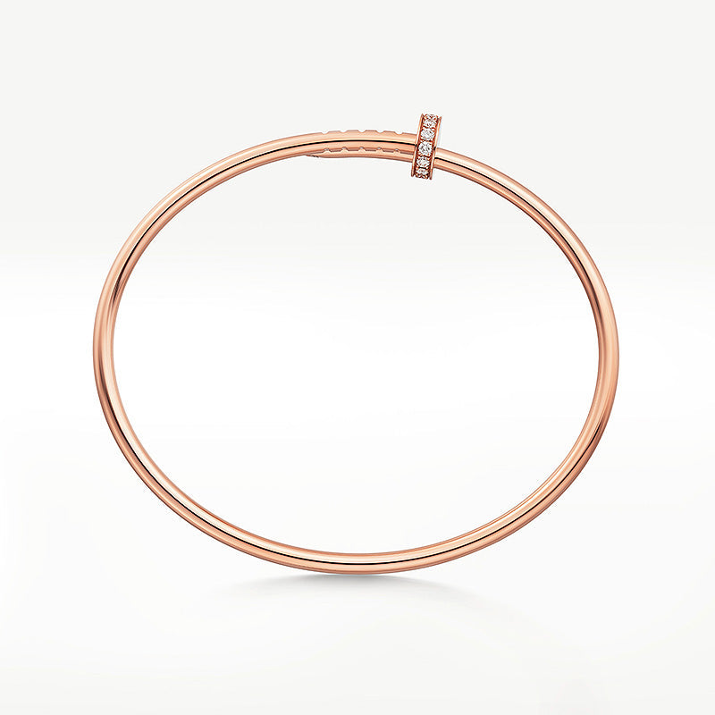 [⭐Hevara Jewelry]JUSTE BRACELET 2.5MM DIAMONDS