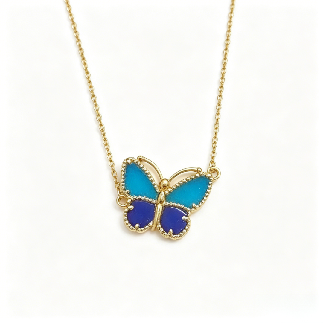 [⭐Hevara Jewelry]  2026 NEW LUCKY BUTTERFLY 1 MOTIFS NECKLACE