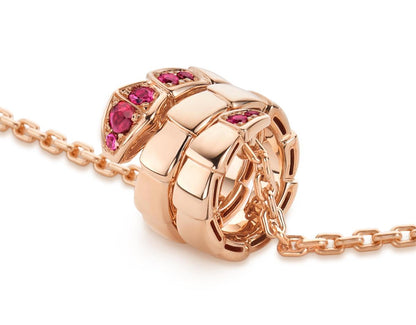 [⭐Hevara Jewelry]SERPENTI PEDANT NECKLACE
