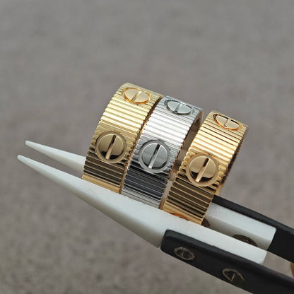 [⭐Hevara Jewelry]LOVE 6.5MM RING