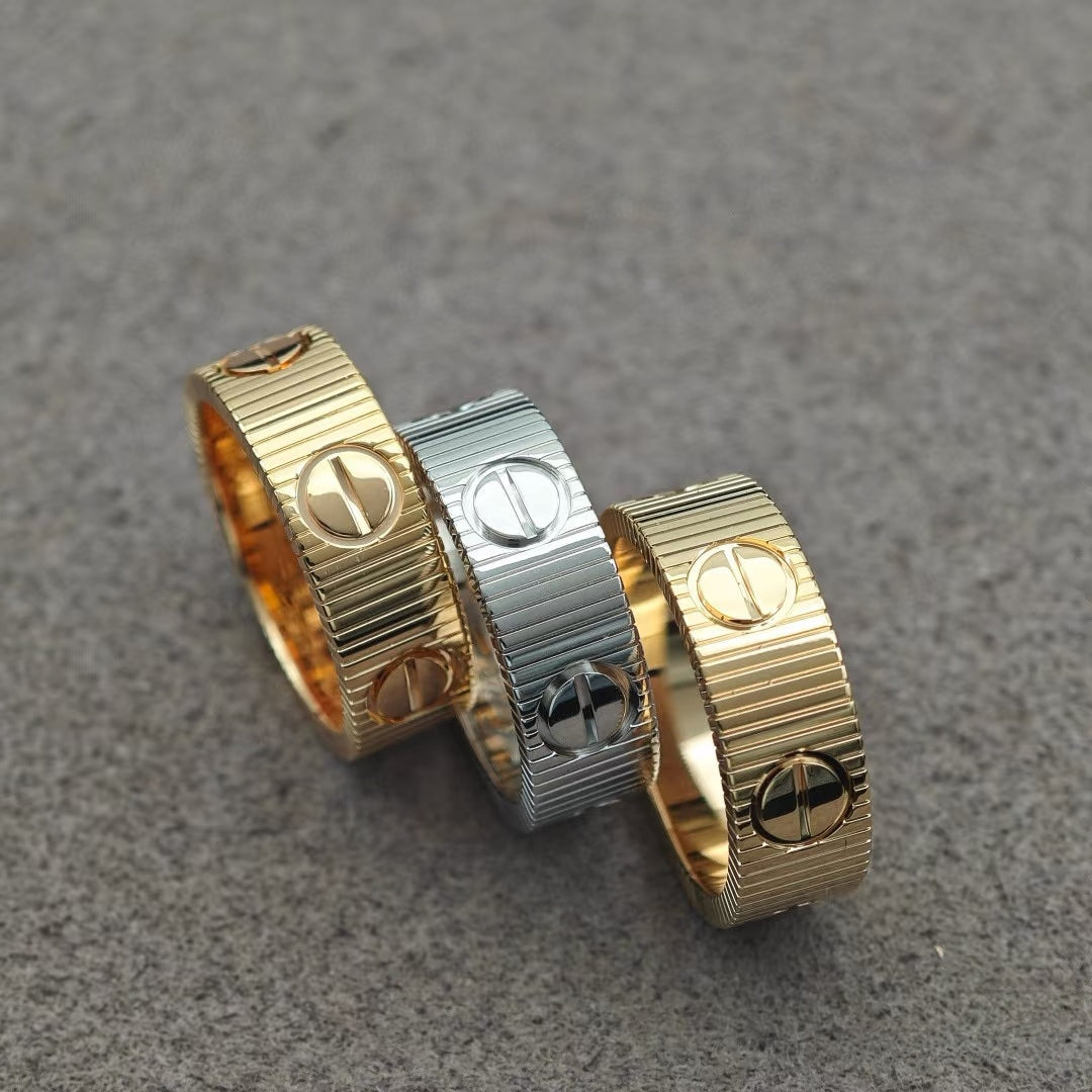 [⭐Hevara Jewelry]LOVE 6.5MM RING