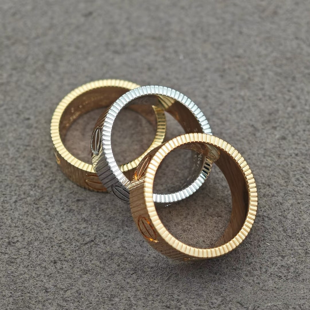 [⭐Hevara Jewelry]LOVE 6.5MM RING