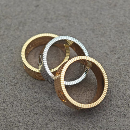 [⭐Hevara Jewelry]LOVE 6.5MM RING