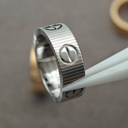 [⭐Hevara Jewelry]LOVE 6.5MM RING