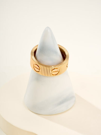[⭐Hevara Jewelry]LOVE 6.5MM RING