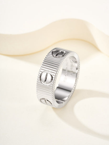 [⭐Hevara Jewelry]LOVE 6.5MM RING