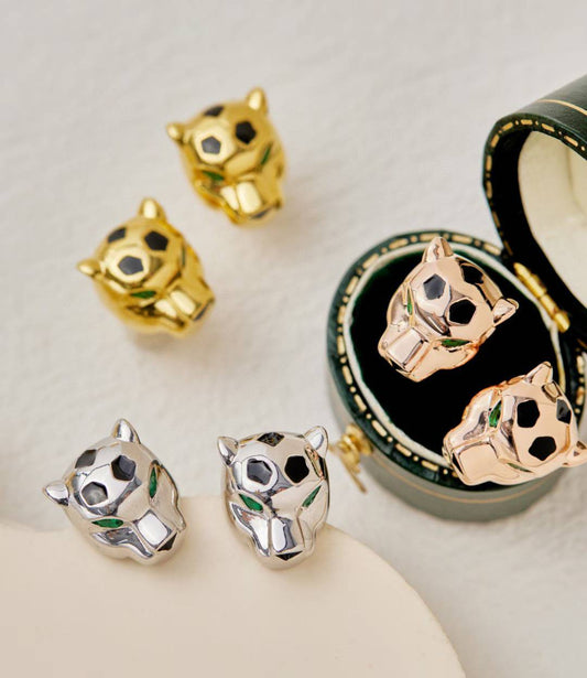 [⭐Hevara Jewelry]CHRRTAH-PRINT STUD EARRINGS, THREE COLORS