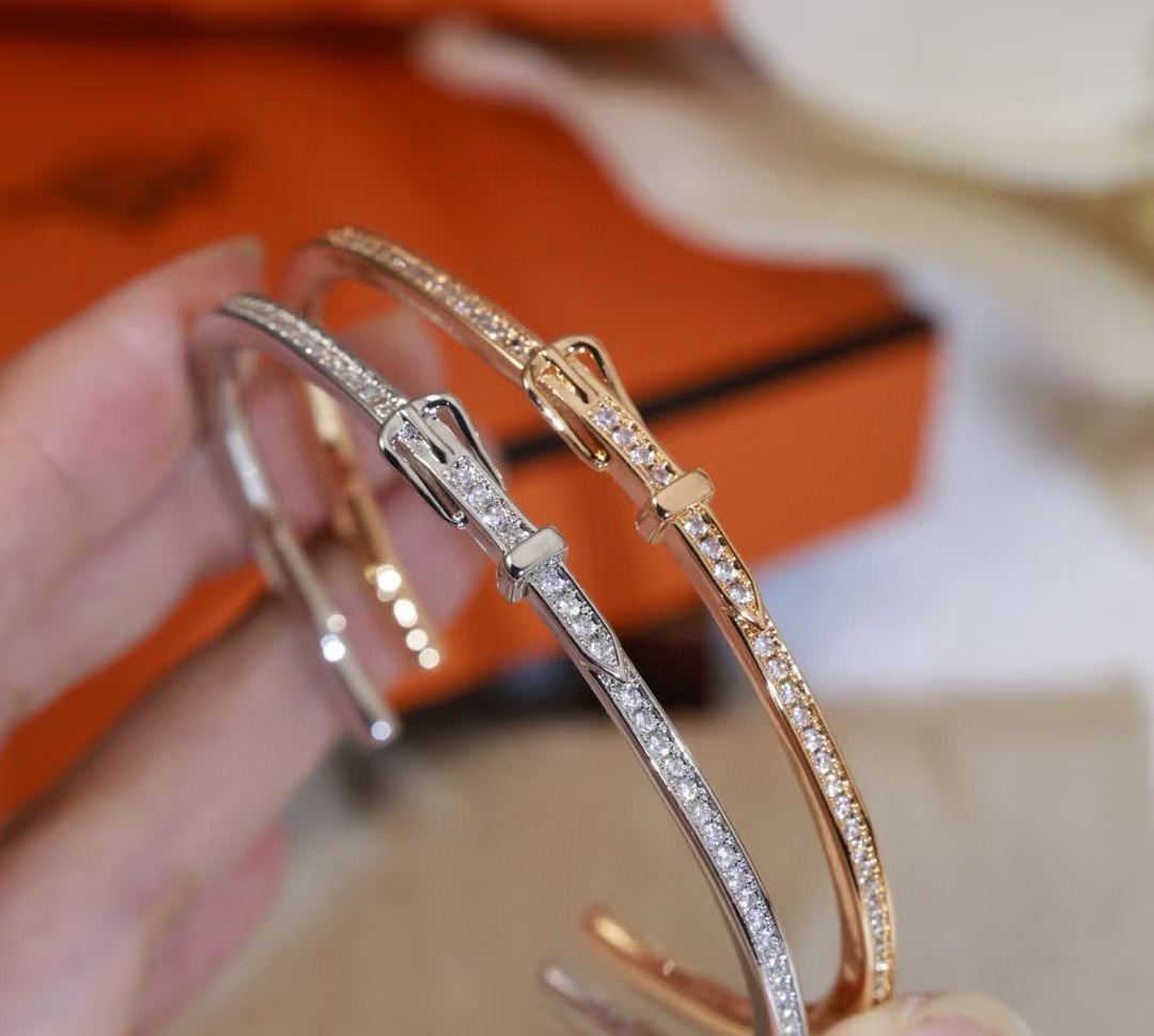 [⭐Hevara Jewelry]DIAMOND-ENCRUSTED BRACELET THREE COLORS