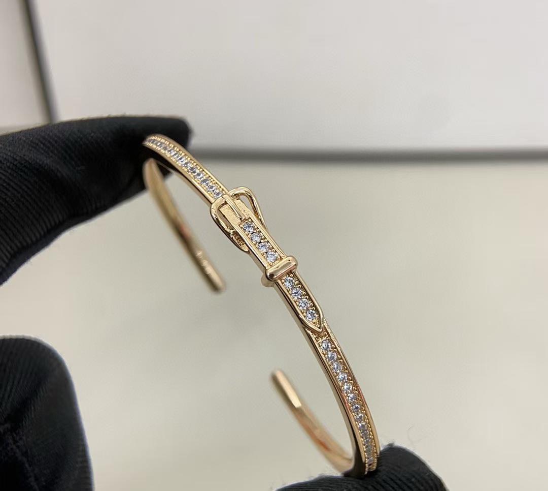[⭐Hevara Jewelry]DIAMOND-ENCRUSTED BRACELET THREE COLORS