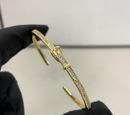 [⭐Hevara Jewelry]DIAMOND-ENCRUSTED BRACELET THREE COLORS
