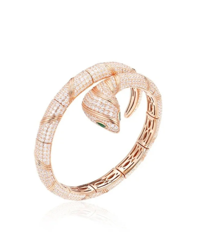 [⭐Hevara Jewelry]HAUTE COUTURE GOLD SERPENTI BRACELET