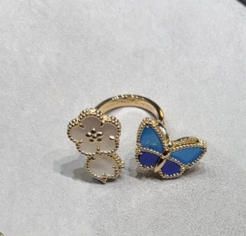 [⭐Hevara Jewelry]2026 NEW TWIN BUTTERFLY LUCKY RING