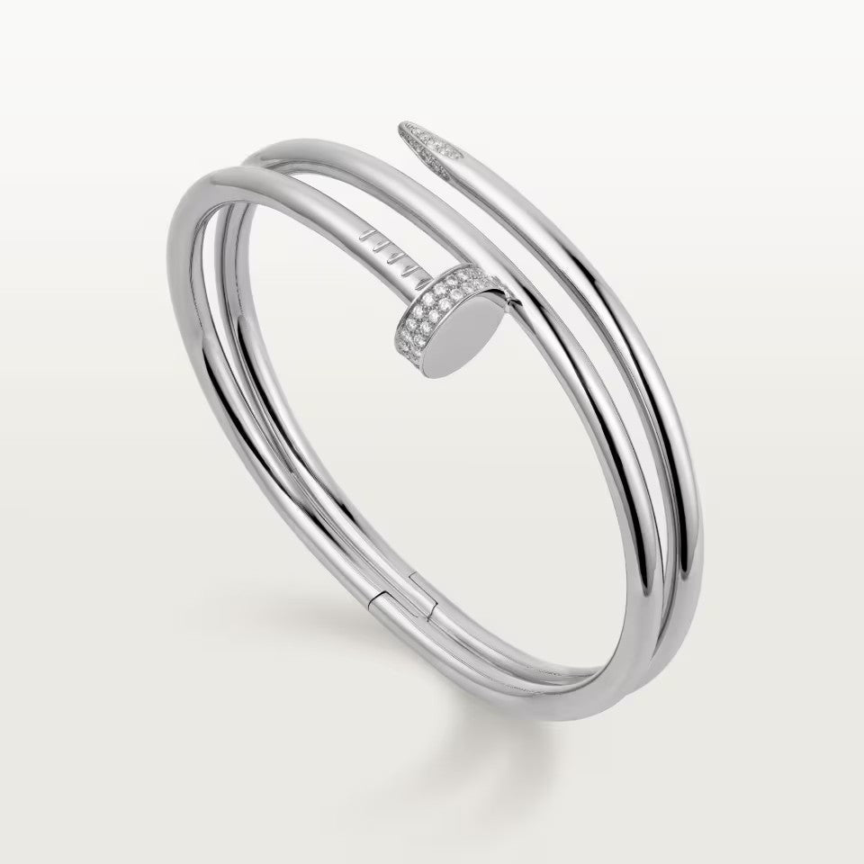 [⭐Hevara Jewelry]JUSTE BRACELET 3.5MM DOUBLE ROW DIAMOND