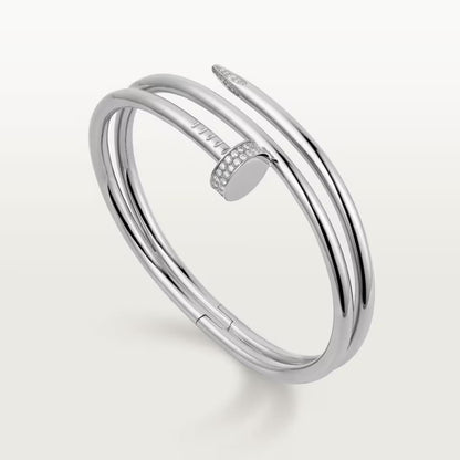 [⭐Hevara Jewelry]JUSTE BRACELET 3.5MM DOUBLE ROW DIAMOND