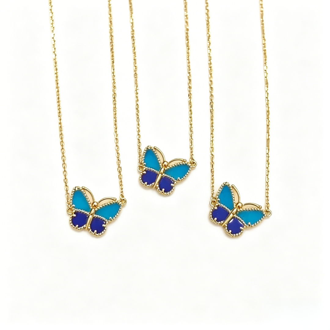 [⭐Hevara Jewelry]  2026 NEW LUCKY BUTTERFLY 1 MOTIFS NECKLACE