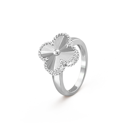 [⭐Hevara Jewelry]CLOVER SILVER RING