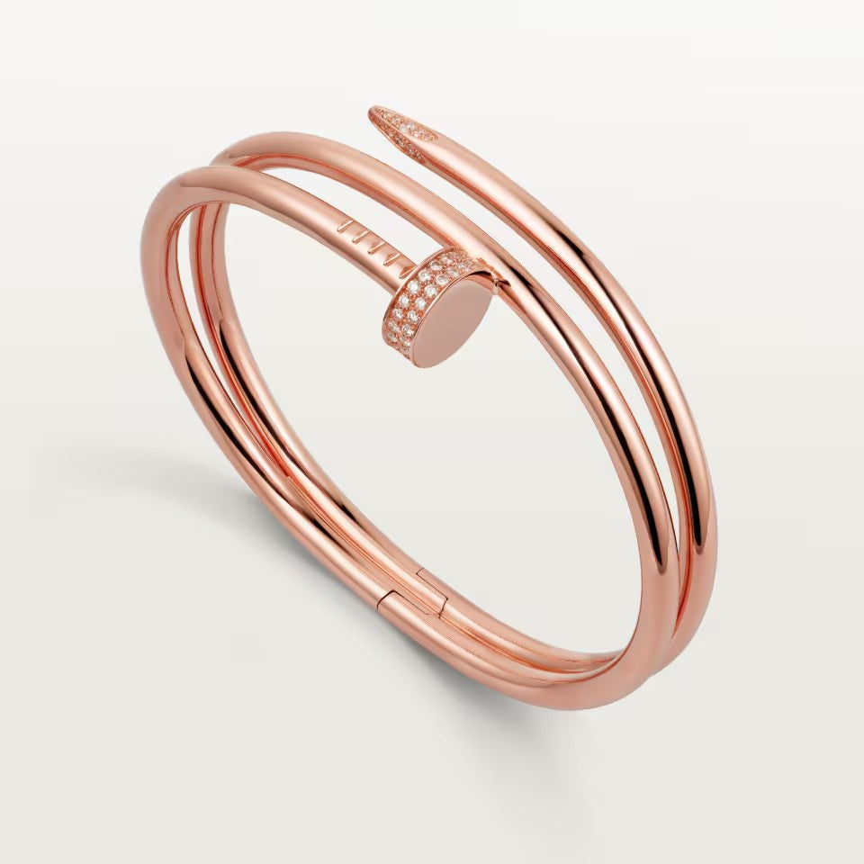 [⭐Hevara Jewelry]JUSTE BRACELET 3.5MM DOUBLE ROW DIAMOND