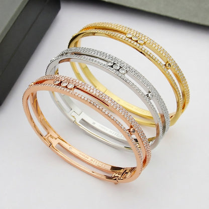 [⭐Hevara Jewelry]Move Romane pavé bangle