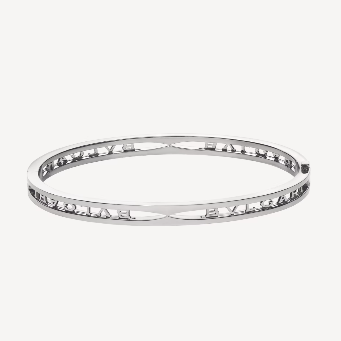 [⭐Hevara Jewelry]ZERO 1 SPIRAL LOGO SILVER BRACELET