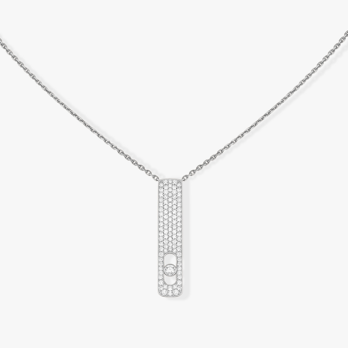 [⭐Hevara Jewelry]MY FIRST DIAMOND PAVED NECKLACE