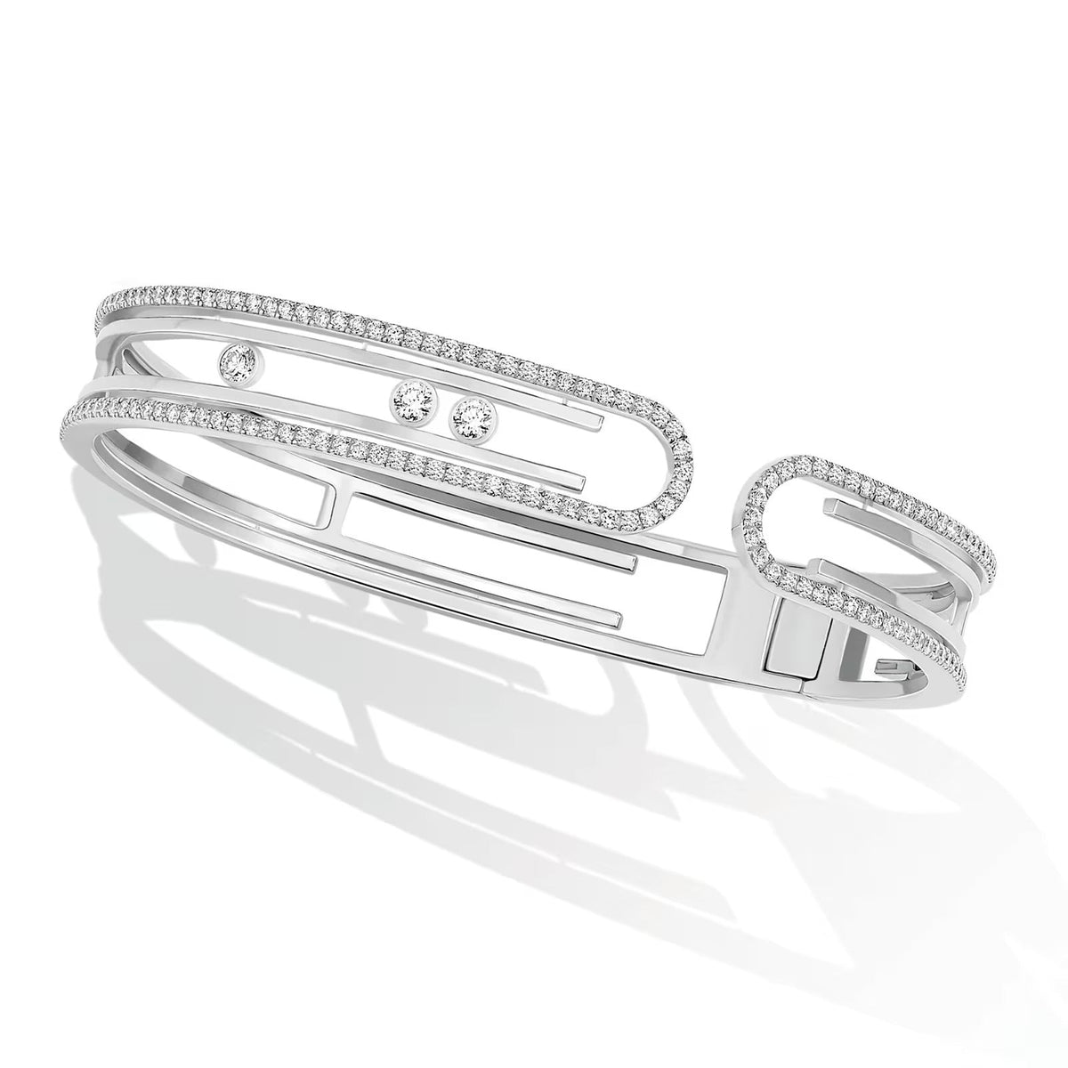 [⭐Hevara Jewelry]MOVE 10TH PAVED DIAMOND BRACELET