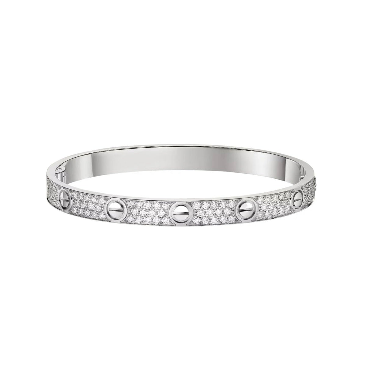 [⭐Hevara Jewelry]LOVE BRACELET 6.1MM DIAMOND-PAVED