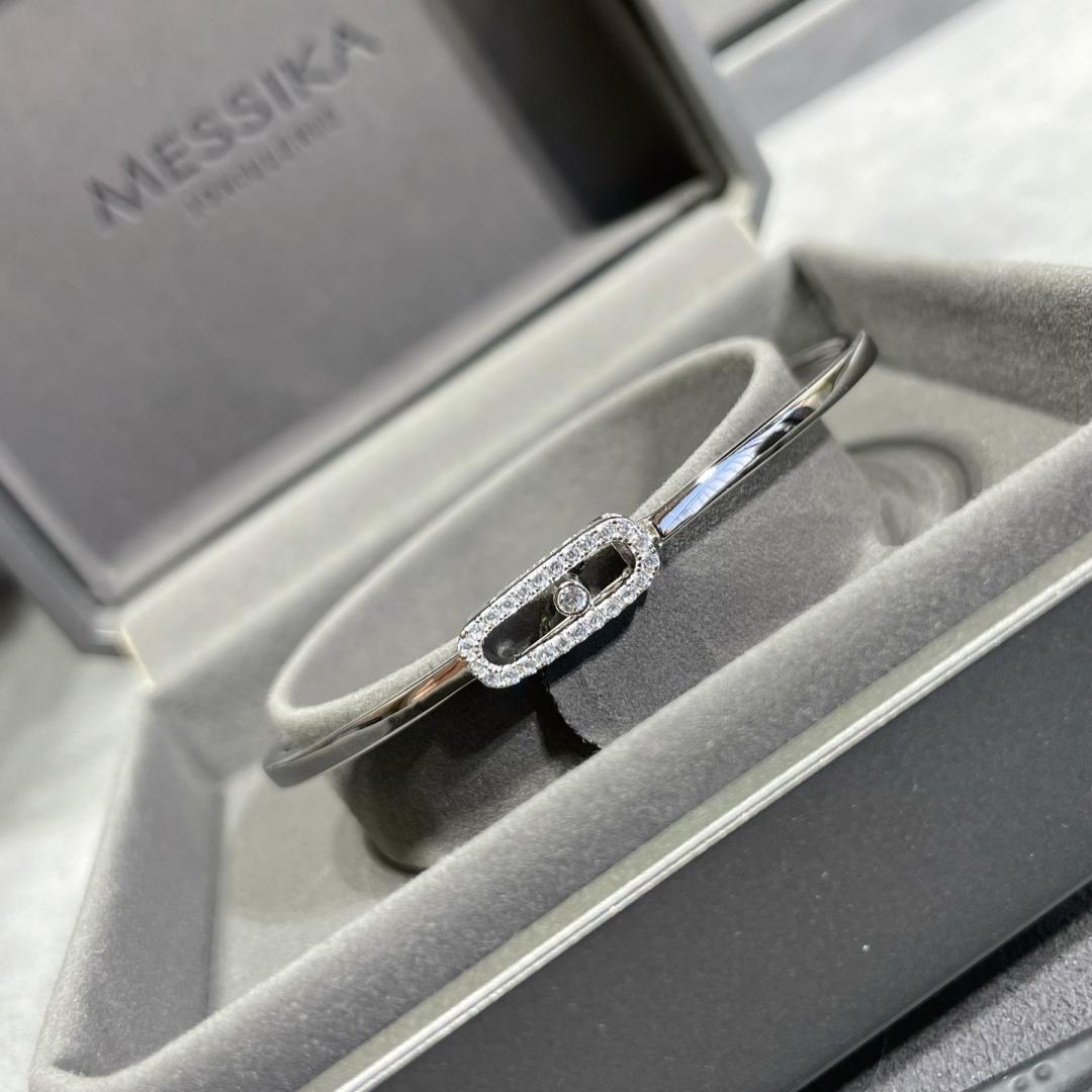 [⭐Hevara Jewelry]Move Uno pavé flex bangle medium