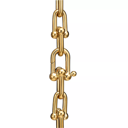 [Hevara Jewelry]HARDWEAR MEDIUM LINK 20 MOTIF GOLD BRACELET