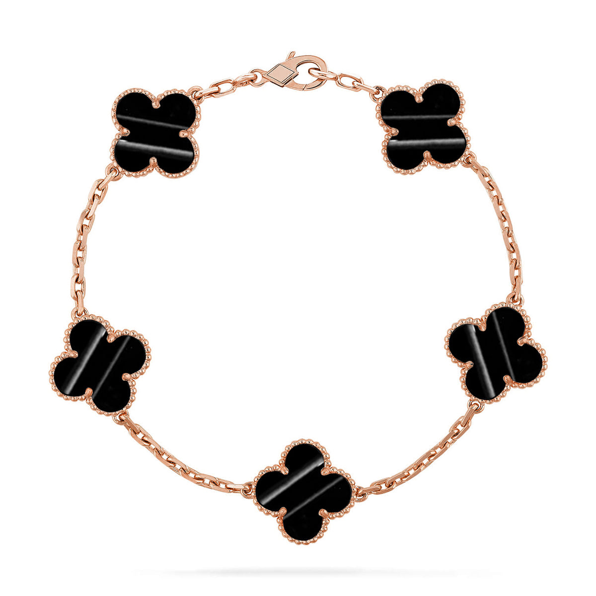 [⭐Hevara Jewelry] CLOVER 5 MOTIF PULSAR STONE BRACELET COLLECTION
